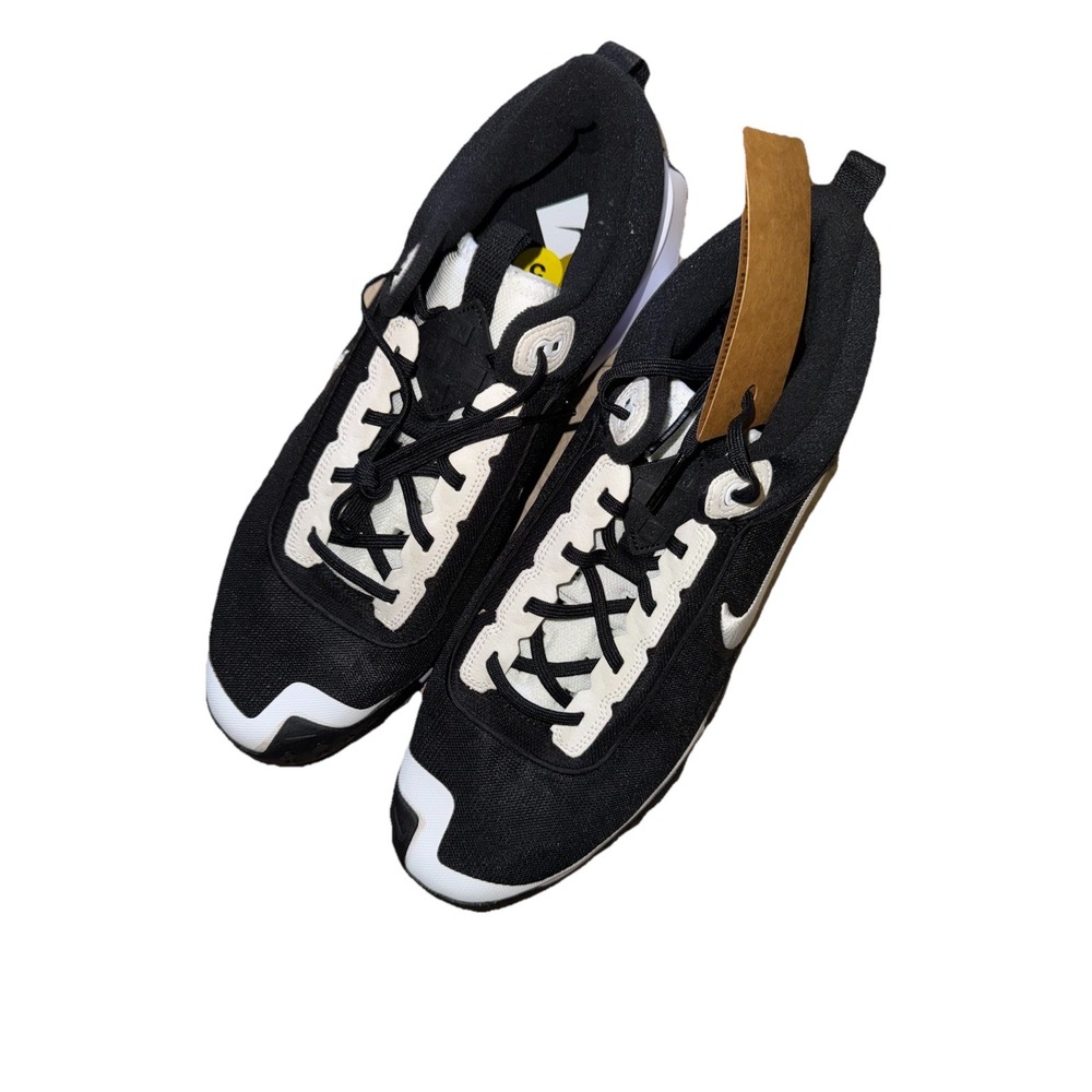 Nike Air‎ Diamond Varsity Turf Iron Sneakers Men Size 15 Black DZ0502-004